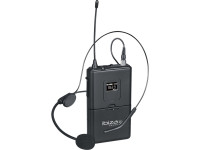 Ibiza Microfones Headset + Lapela UHF S/ Fios 863.9MHz Ibiza Microfones Headset + Lapela UHF S/ Fios 863.9MHz